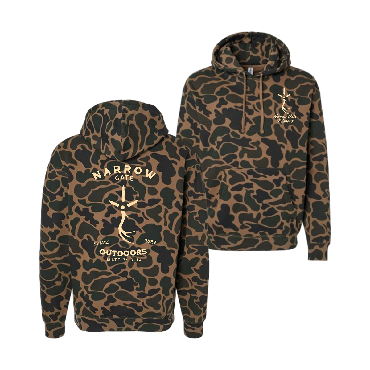 Cross-Road Pull Over Hoodie