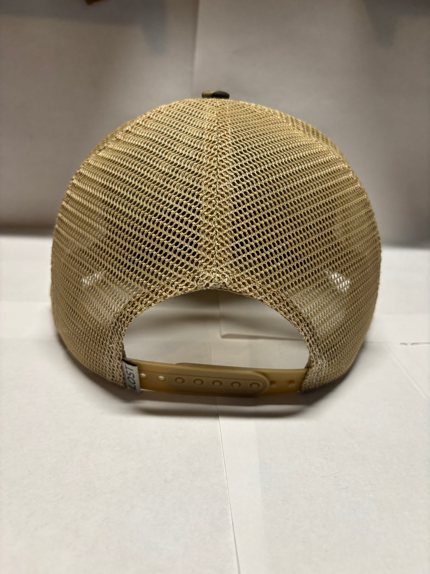 Leather Patch Bottom Land Camo Hat