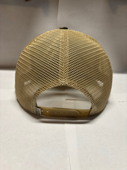 Leather Patch Bottom Land Camo Hat