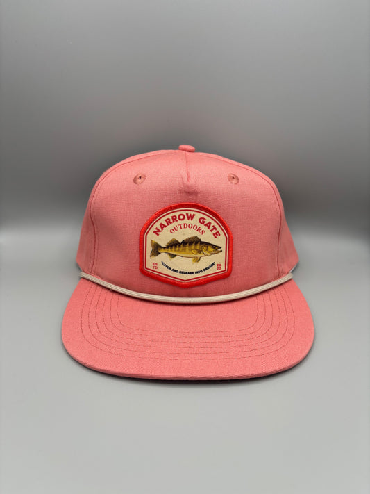 "Golden Eye" Patch Rope Hat