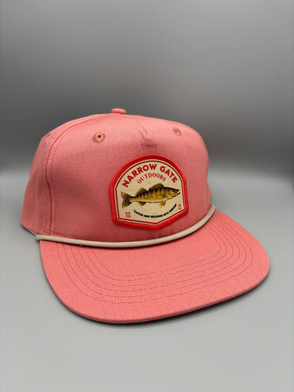 "Golden Eye" Patch Rope Hat