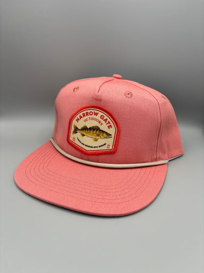 "Golden Eye" Patch Rope Hat