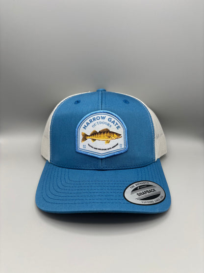 "Golden Eye" Patch Rope Hat