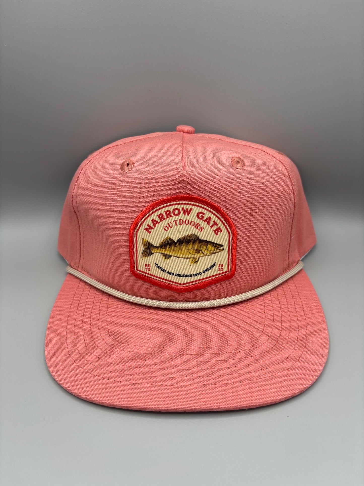 "Golden Eye" Patch Rope Hat