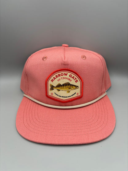 "Golden Eye" Patch Rope Hat