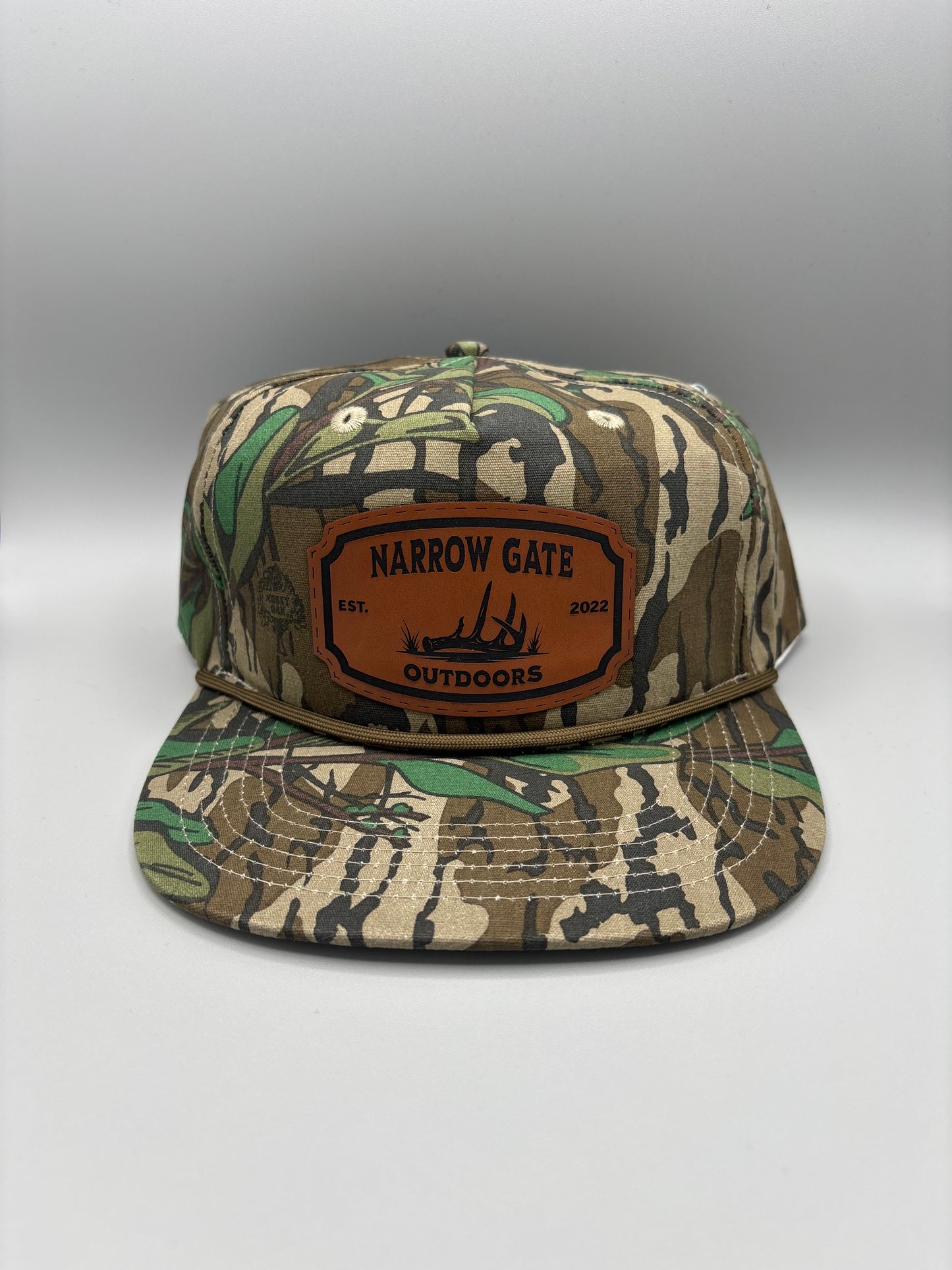 Drop Zone Leather Patch Rope Hat