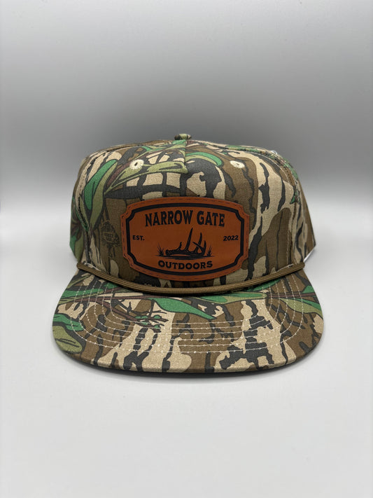 Drop Zone Leather Patch Rope Hat