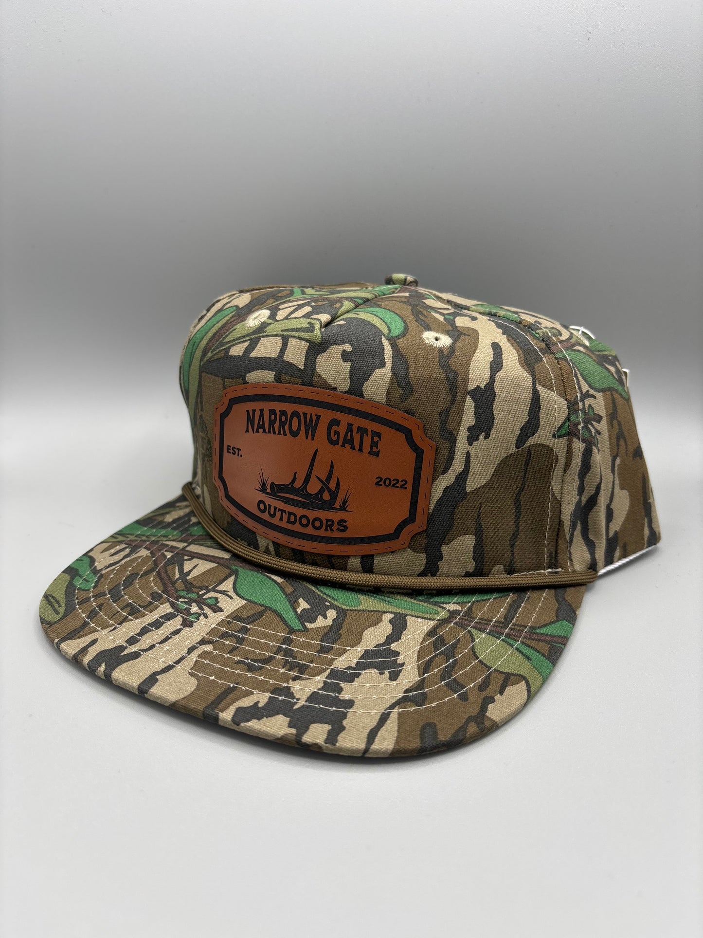 Drop Zone Leather Patch Rope Hat