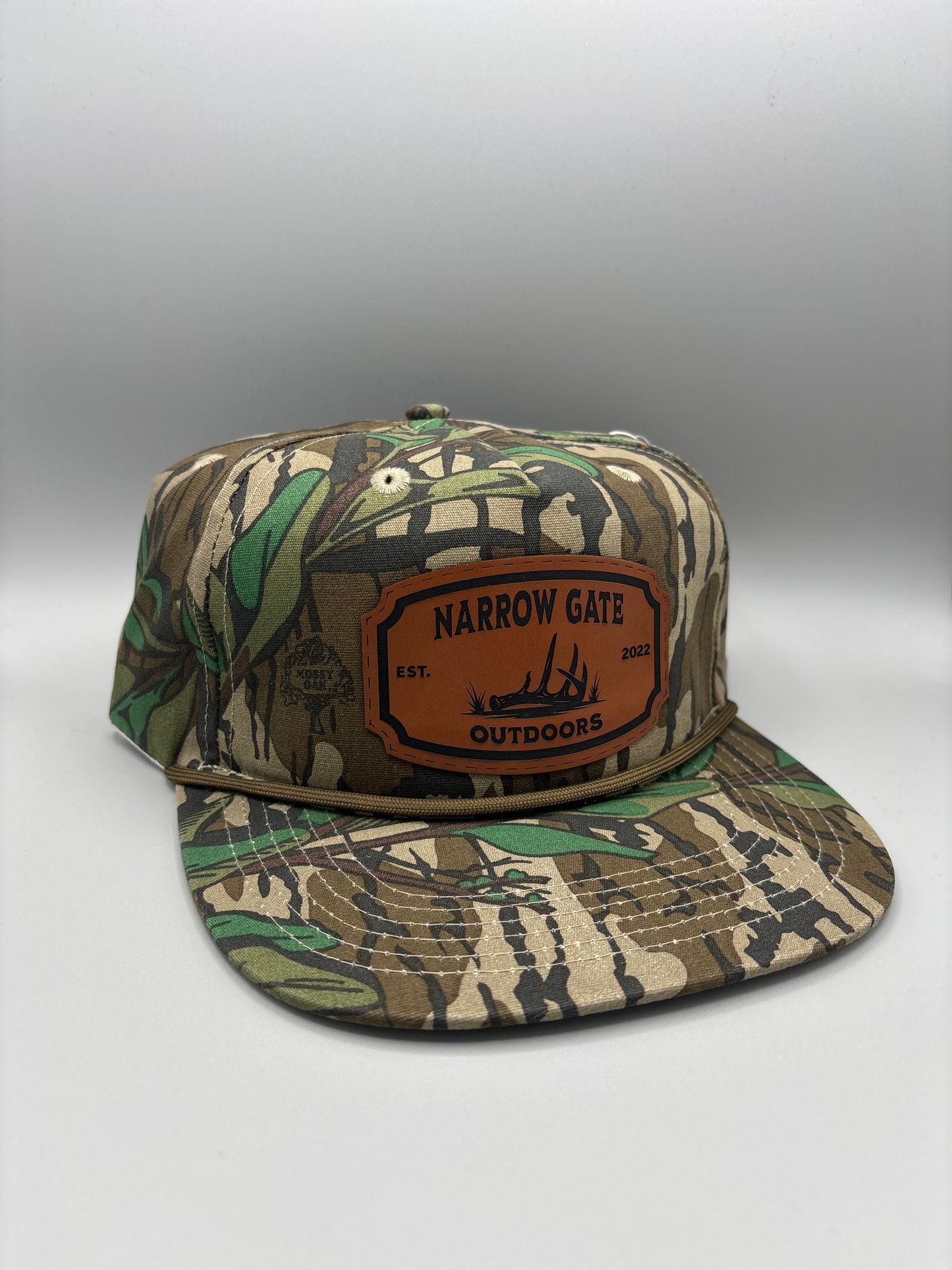 Drop Zone Leather Patch Rope Hat