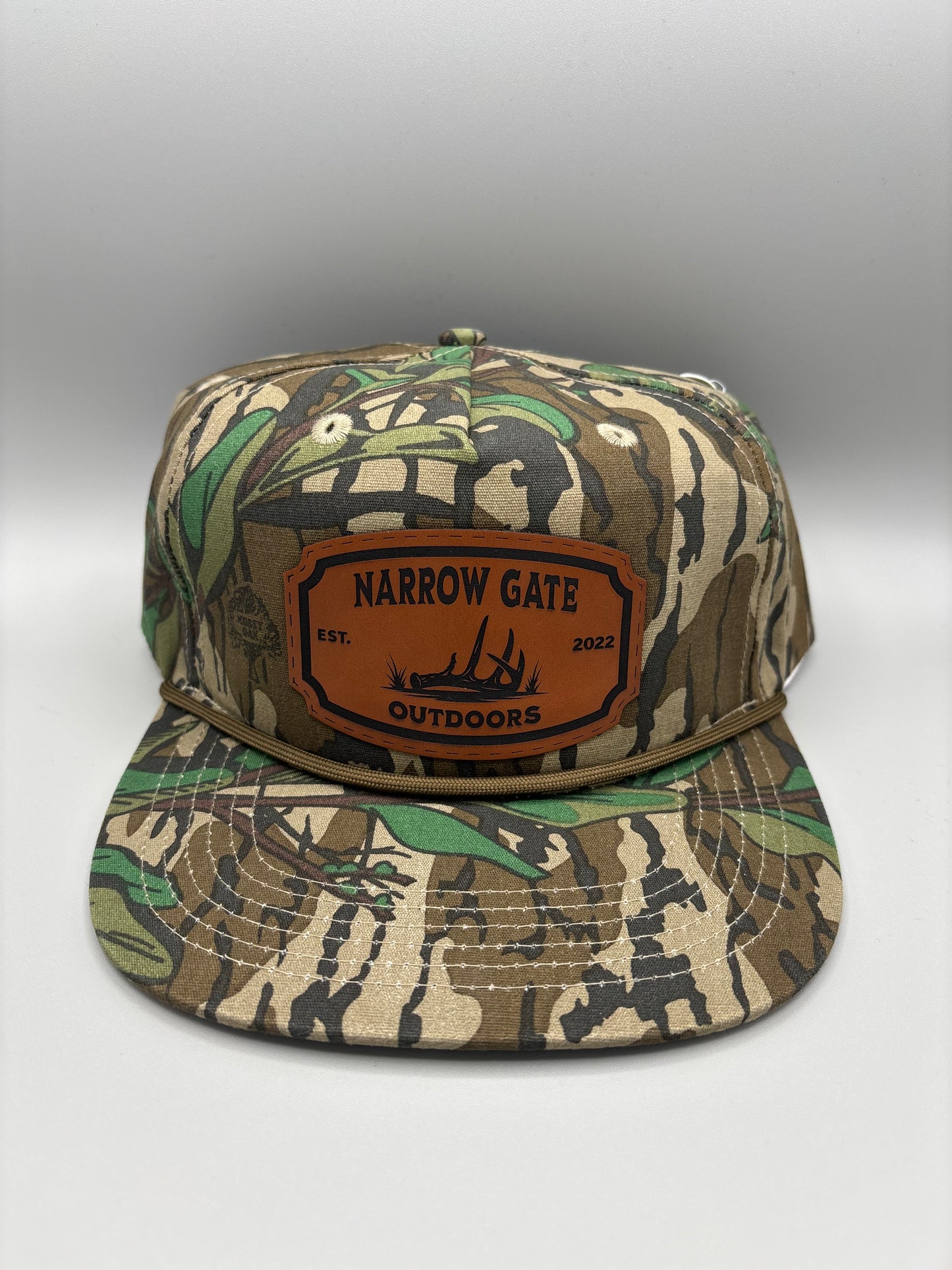 Drop Zone Leather Patch Rope Hat