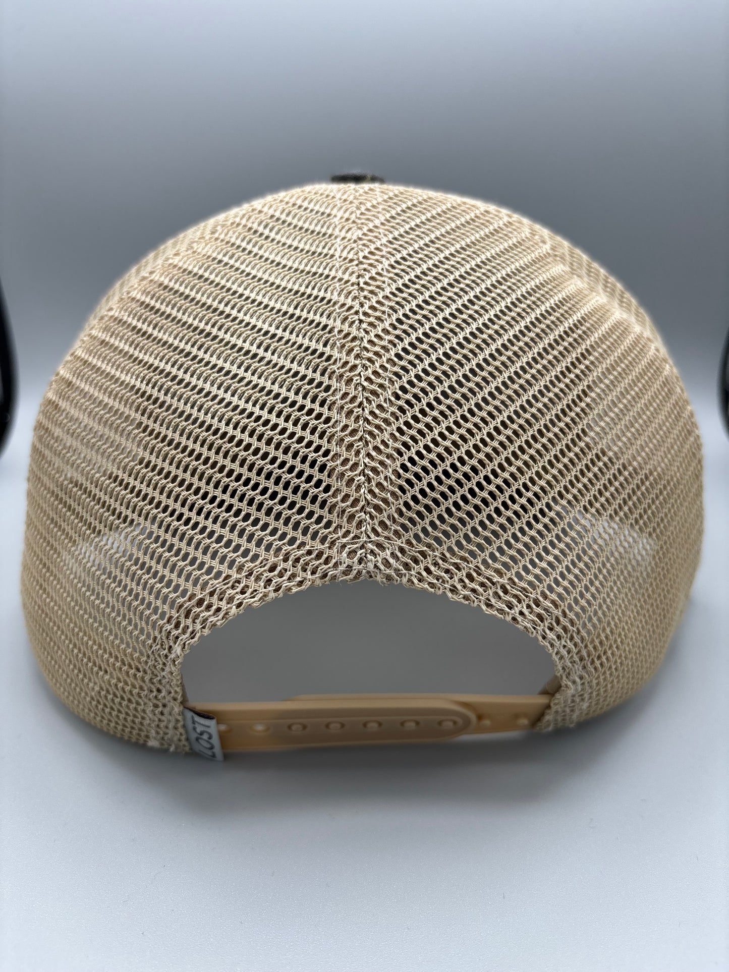 Leather Patch Bottom Land Camo Hat