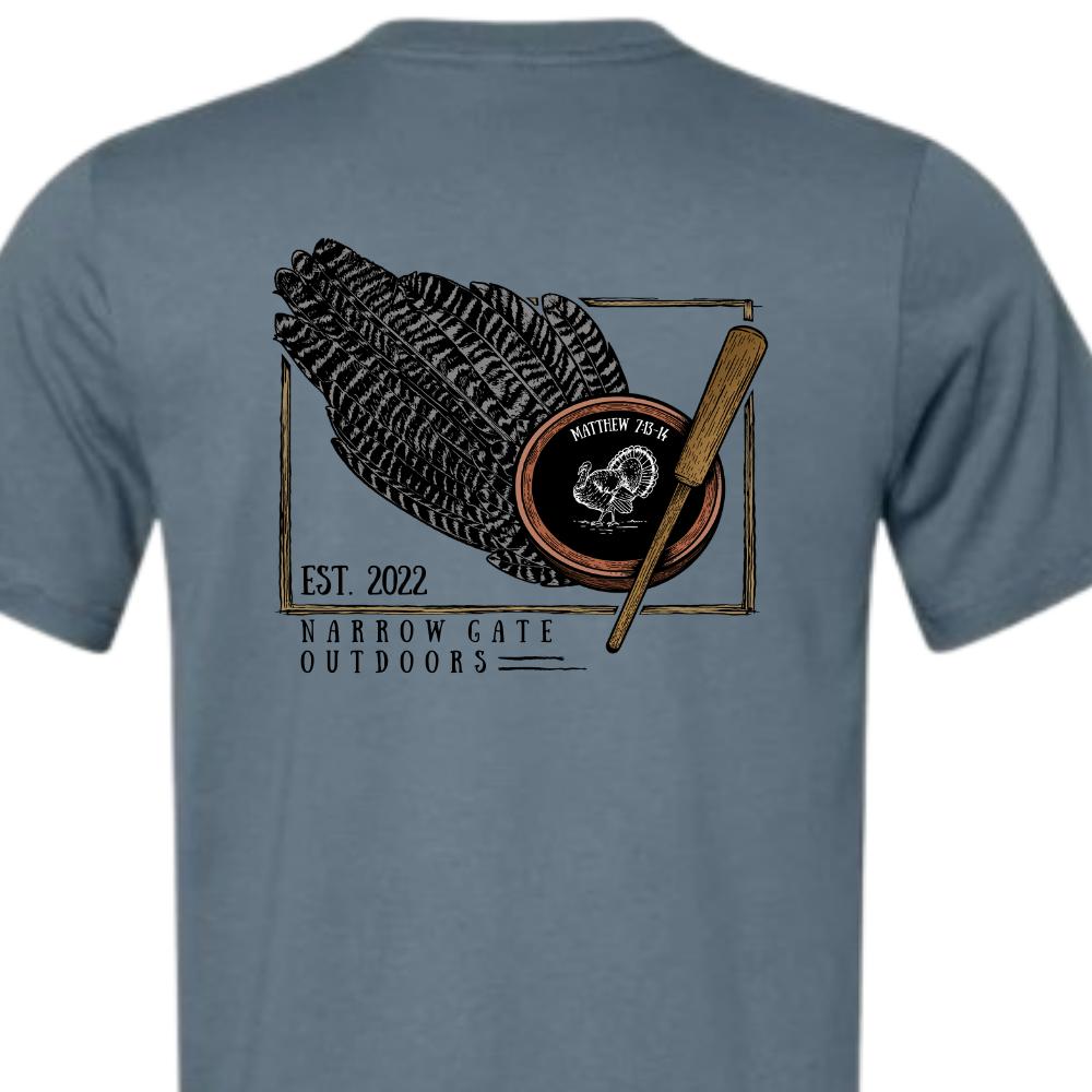 Wing Slate Turkey Tee